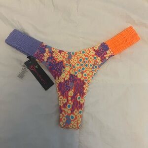 Berry Beachy Madagascar Thong Bikini Bottom